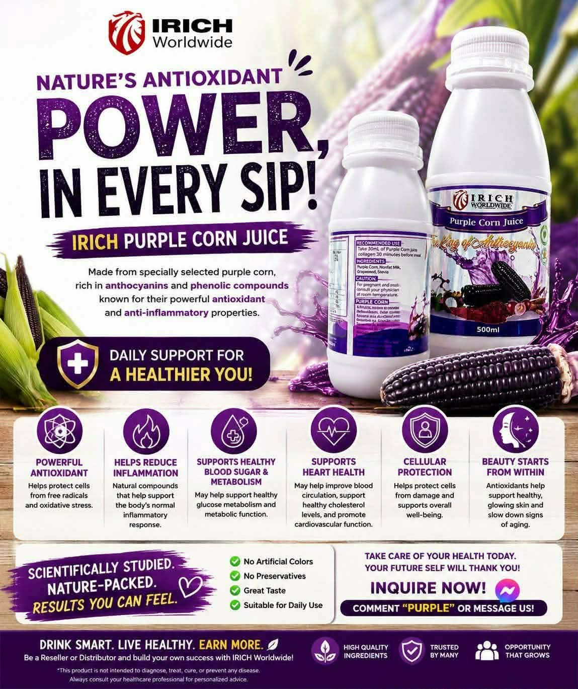 Purple Corn Juice product artwork
